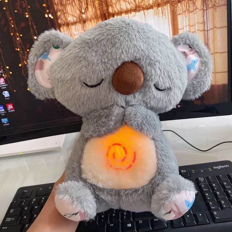 Peluche Che Respira Koala Grigio