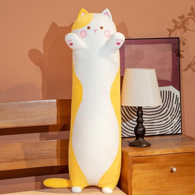 peluche-cuscino-Gatto-Giallo