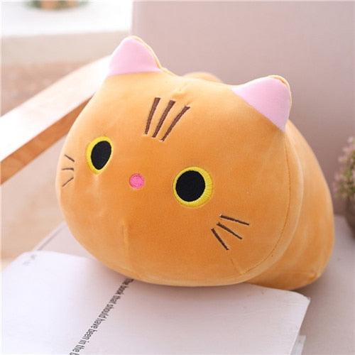 peluche-gigante-Gatto- Arancione