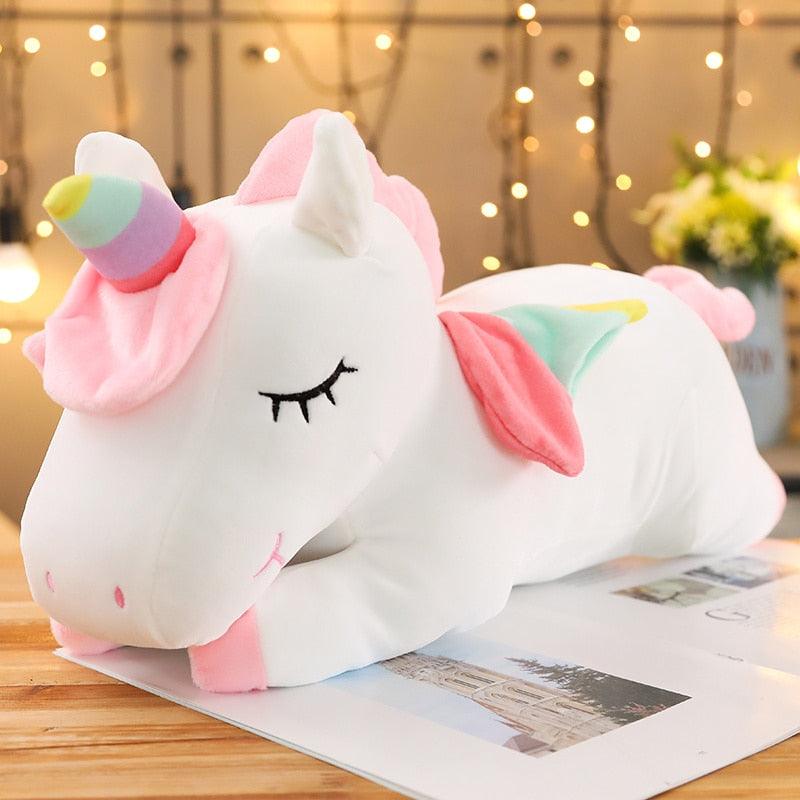 peluche-geante-Unicorno-Biancohe